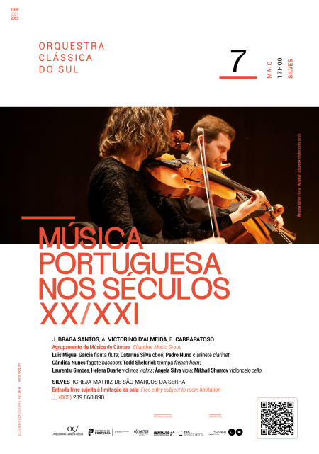 Silves | IGREJA MATRIZ DE SÃO MARCOS DA SERRA RECEBE A ORQUESTRA CLÁSSICA DO SUL