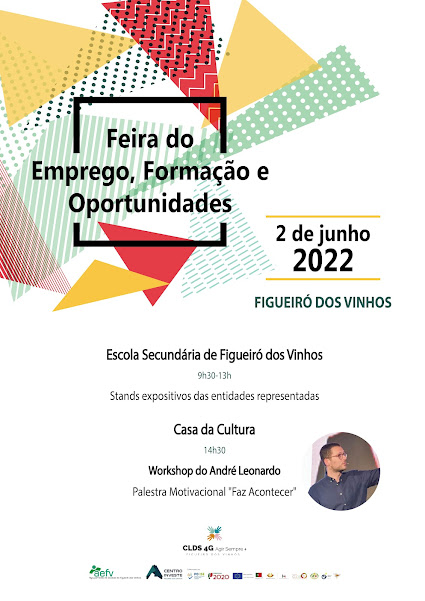 CLDS 4G AGIR SEMPRE + – FIGUEIRÓ DOS VINHOS promove “Feira do Emprego, Formação e Oportunidades” dia 2 de junho