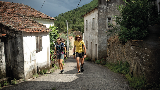 Proença-a-Nova | Bannwarth e Luca Papi promovem potencialidades de trekking no concelho