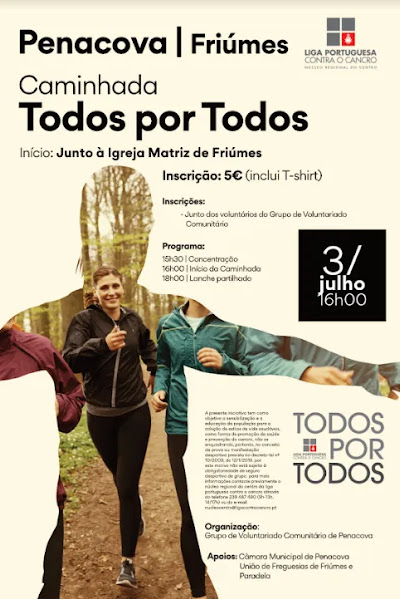 Comunidade de Penacova mobiliza-se para a luta contra o cancro