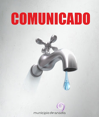 Comunicado sobre a qualidade da água em Anadia