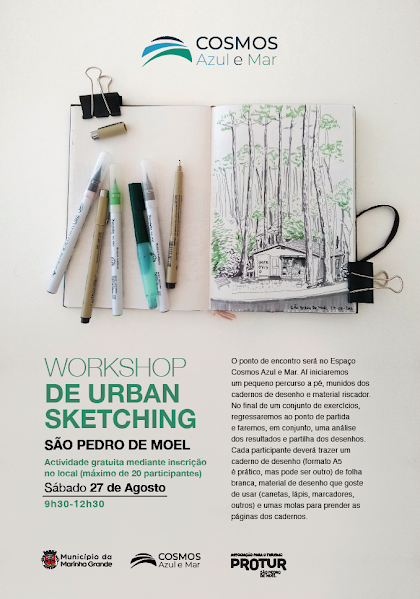 Marinha Grande | Workshop de urban sketching