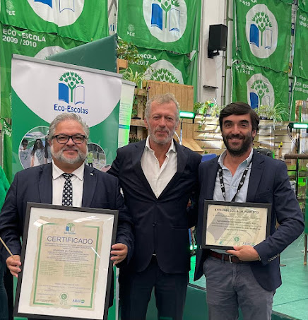 Cantanhede | Dia Bandeiras Verdes Eco-escolas 2022 assinalado em Valongo. 16 estabelecimentos de ensino de Cantanhede receberam a Bandeira Verde