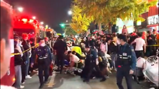 Multidão “esmagada” durante festejos de Halloween na Coreia do Sul