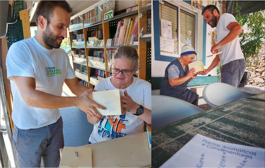 Bibliomóvel de Proença-a-Nova e CCV Floresta unidos em ações junto da população