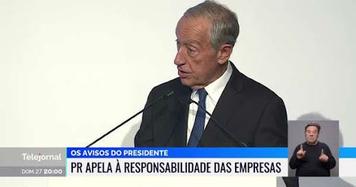 Marcelo alerta para “problemas sociais muito graves” em Portugal