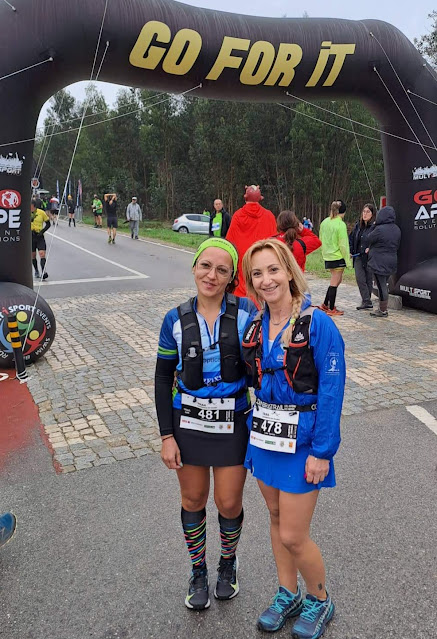 CATARINA MARQUES E LUÍSA SANTOS DA SECÇÃO DE AR LIVRE E AVENTURA PARTICIPARAM NO TRAIL DO CAMINHOS DO DIABO