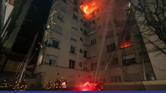 Mãe e sete filhos morrem em incêndio numa habitação em França
