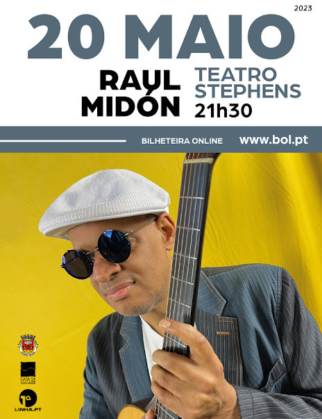 GUITARRISTA RAUL MIDÓN ATUA NO TEATRO STEPHENS