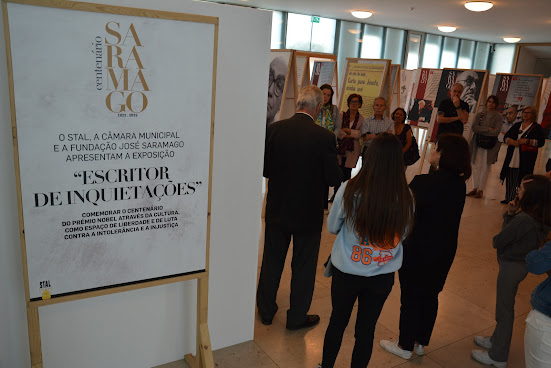 Marinha Grande | EXPOSIÇÃO SOBRE SARAMAGO DÁ A CONHECER “UM ESCRITOR DE INQUIETAÇÕES”