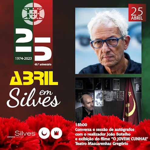 REALIZADOR JOÃO BOTELHO VEM A SILVES POR OCASIÃO DA EXIBIÇÃO DO FILME “O JOVEM CUNHAL”