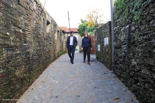 Melhorar a qualidade de vida da população. CÂMARA DE CASTELO DE PAIVA PROMOVE OBRAS DE PROXIMIDADE POR TODO O CONCELHO