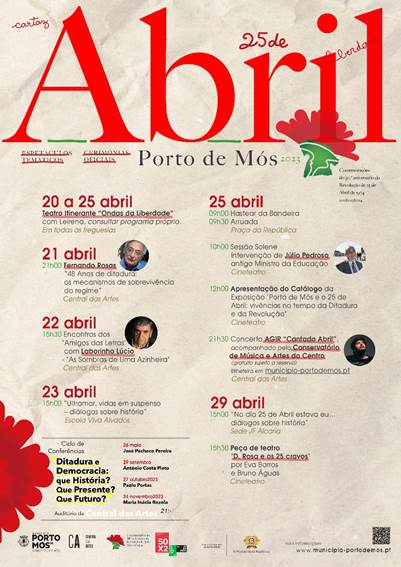 Porto de Mós | Comemorações dos 50 Anos do 25 de Abril – 2023