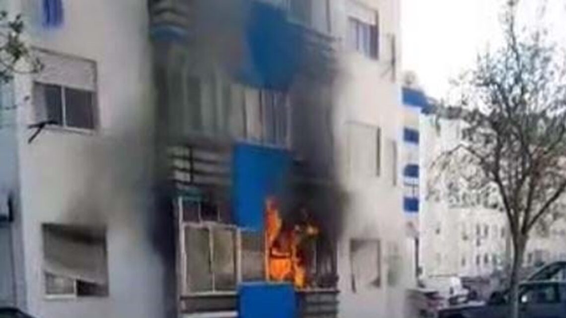 Militar da GNR auxilia idoso em incêndio dentro de habitação em Rio Maior