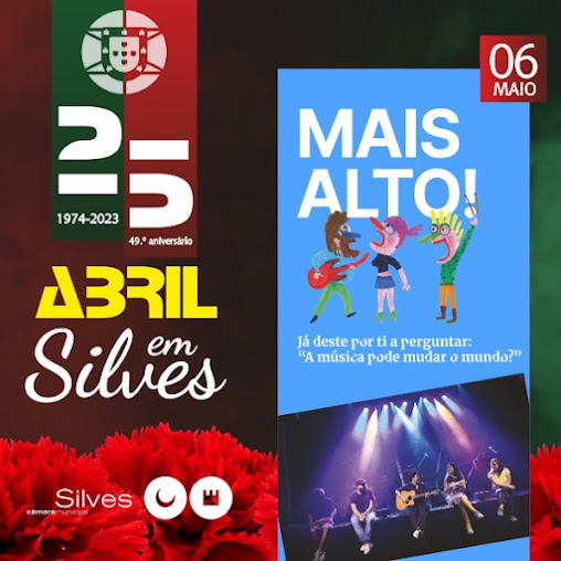 PODER DA PALAVRA E DA MÚSICA É CELEBRADO EM CONCERTO “MAIS ALTO!”