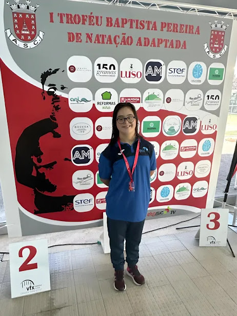 Atleta da APCC estabelece novo recorde europeu de juniores na natação adaptada