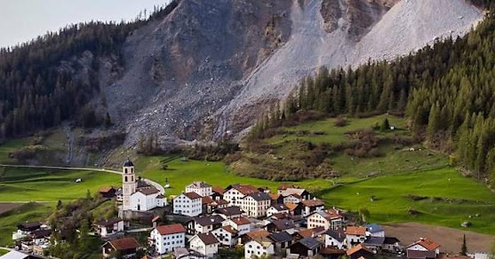 Risco iminente de colapso de montanha obriga à evacuação de aldeia na Suíça