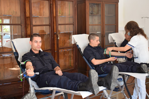 Formandos da GNR Portalegre também são dadores de sangue