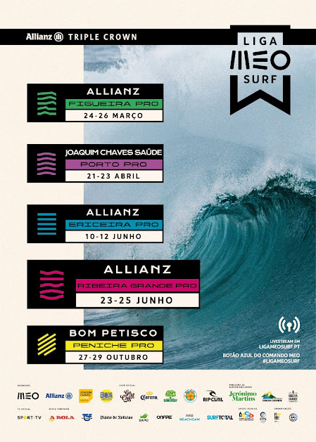 2 de 253 Liga MEO Surf: Revelado quadro de competição do Allianz Ribeira Grande Pro