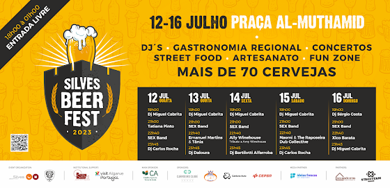 BEER FEST DECORRE DE 12 A 16 DE JULHO NA PRAÇA AL-MUTAMID EM SILVES