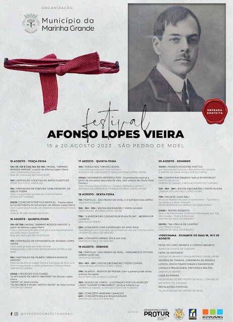 Marinha Grande | FESTIVAL AFONSO LOPES VIEIRA REGRESSA A SÃO PEDRO DE MOEL