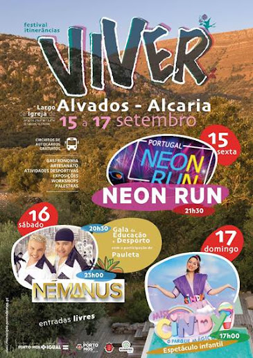 Porto de Mós | Festival Viver 2023 – Alvados e Alcaria