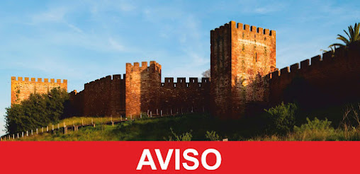 ENCERRAMENTO DO CASTELO DE SILVES NO DIA 30 DE SETEMBRO ÀS 16H30