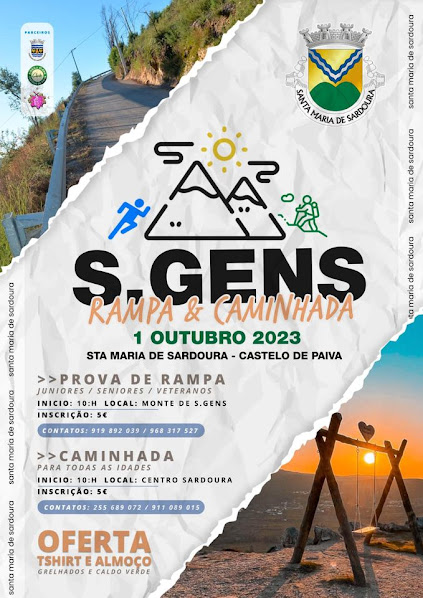 A dureza do atletismo em Castelo de Paiva. 5ª edição da Rampa de S. Gens realiza-se no próximo Domingo