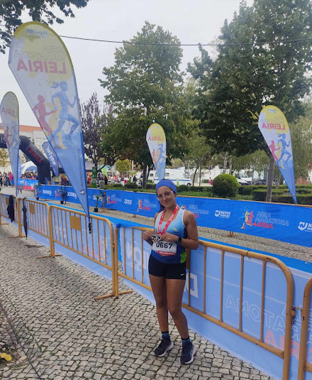 CATARINA MARQUES SOCIEDADE COLUMBÓFILA COMPETIU NA MEIA MARATONA DE LEIRIA