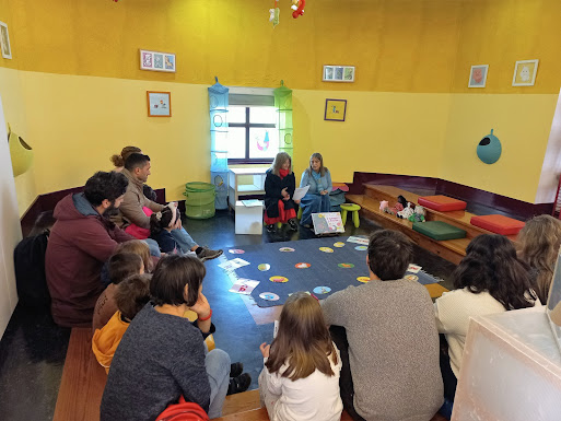 Cantanhede | No âmbito da iniciativa Ao sábado… há conto! Biblioteca Municipal promoveu sessões de conto para crianças e pais