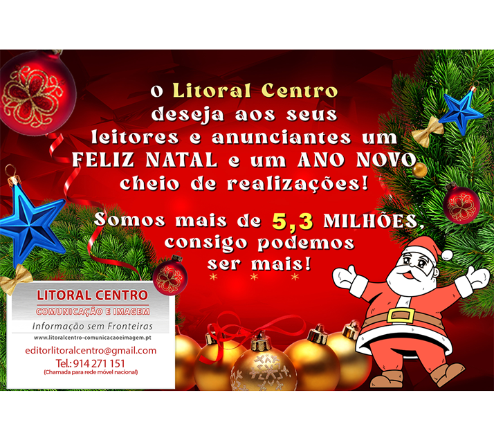 O Litoral Centro deseja a todos os seus leitores e anunciantes Boas Festas!