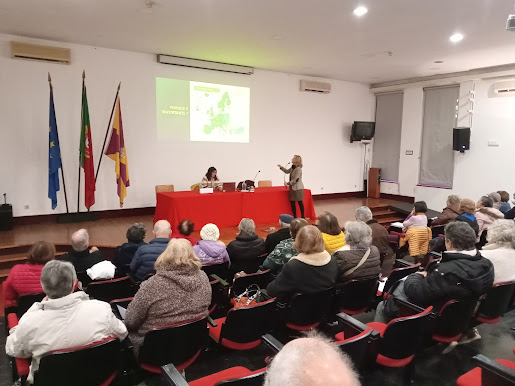 Cantanhede | No âmbito do projeto Tardes Comunitárias. Bem-estar subjetivo e longevidade saudável foi tema da sessão na Biblioteca Municipal