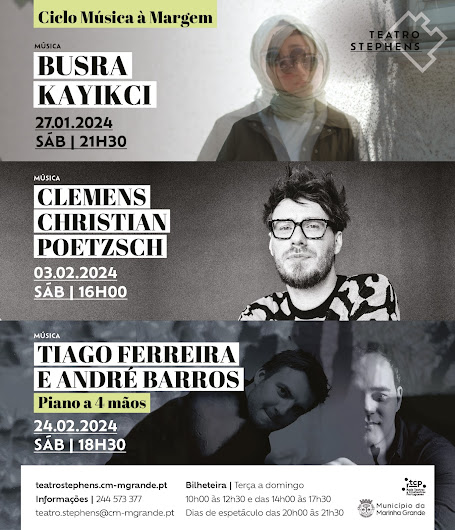 Marinha Grande | TEATRO STEPHENS PROMOVE “CICLO DE MÚSICA À MARGEM”