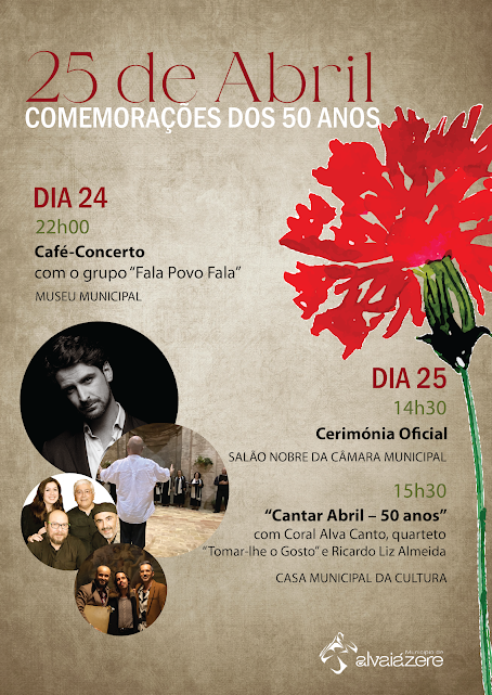 COMEMORAÇÕES DOS 50 ANOS DO 25 DE ABRIL EM ALVAIÁZERE