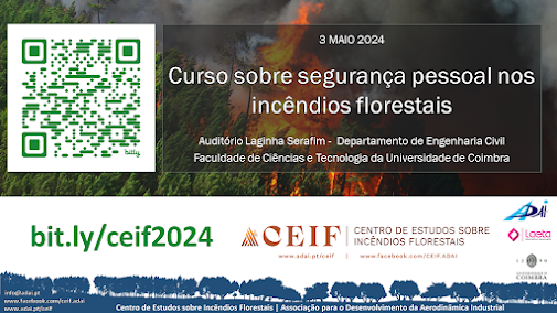 Universidade de Coimbra organiza 30.ª edição do curso sobre Segurança em Incêndios Florestais