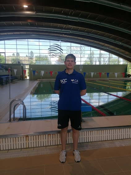 Bohdan Zaporozhets sagra-se bicampeão regional no Campeonato Regional de Natação Adaptada da ANC