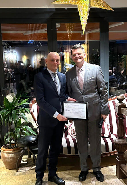 Professor da Universidade de Coimbra recebe Prémio de Excelência Profissional em Ciência da REHVA