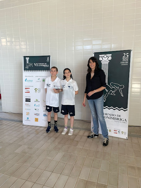 NADADORES DA COLUMBÓFILA DE CANTANHEDE ALCANÇARAM O 4º LUGAR COLECTIVO NO VI – TORNEIO DE CONIMBRIGA
