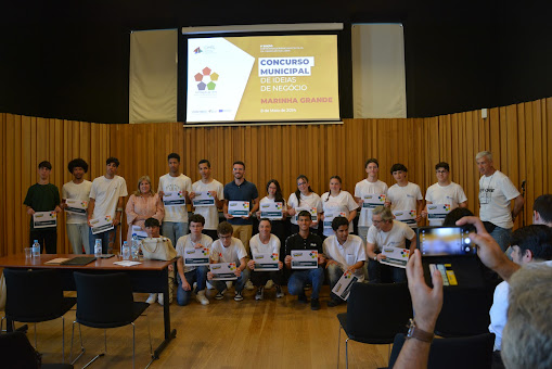 ALUNOS REPRESENTAM MARINHA GRANDE EM CONCURSO DE EMPREENDEDORISMO
