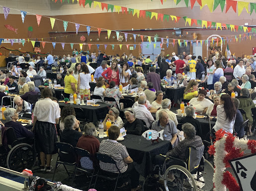 Santos em Festa decorreu no Pavilhão Multiusos de Febres. Mais de 700 idosos no arraial popular organizado pela Câmara de Cantanhede