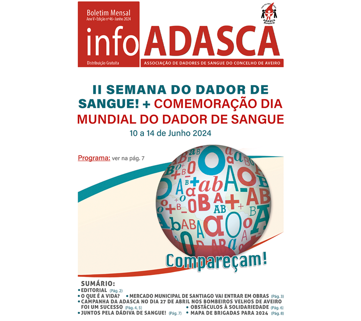 EDIÇÃO DO BOLETIM INFOADASCA Nº. 47 JUNHO 2024