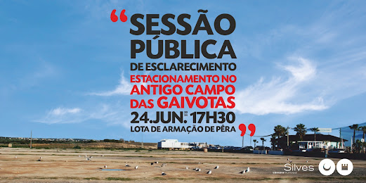 SESSÃO PÚBLICA DE ESCLARECIMENTO SOBRE O ESTACIONAMENTO NO ANTIGO CAMPO DAS GAIVOTAS, EM ARMAÇÃO DE PÊRA