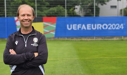 Integrou equipa de cinco preparadores físicos europeus Cantanhedense. João Dias preparou árbitros no Campeonato Europeu de Futebol