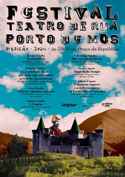 Praça da República – Porto de Mós. Festival Teatro de Rua – 9ª Edição 2024