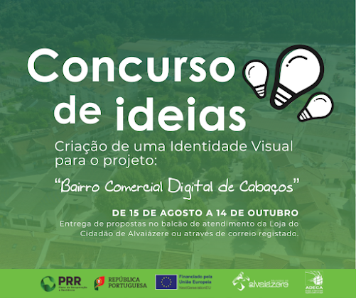 Concurso de Ideias para Criação de Marca do “Bairro Comercial Digital de Cabaços”, em Alvaiázere