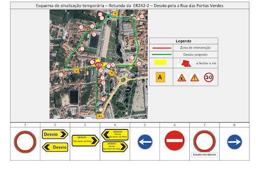 Marinha Grande | CONDICIONALISMO DE TRÂNSITO NA RUA DAS PORTAS VERDES