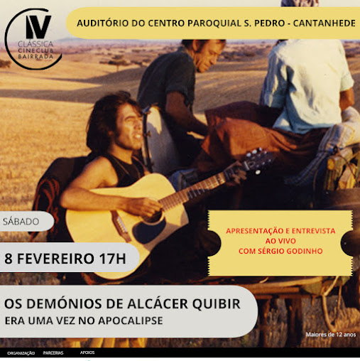 SERGIO GODINHO FALA SOBRE CINEMA EM CANTANHEDE