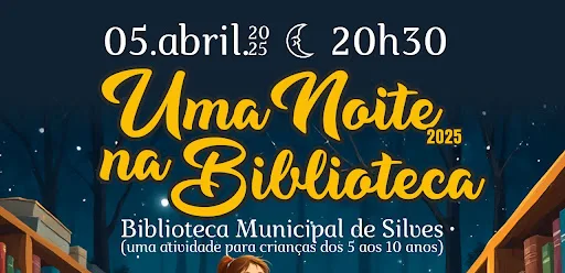 UMA NOITE NA BIBLIOTECA MUNICIPAL DE SILVES, COM HISTÓRIAS QUE BRILHAM NO ESCURO