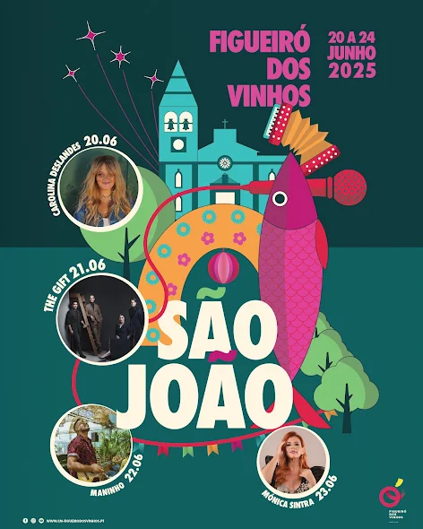 São João 2025 em Figueiró dos Vinhos – Tradição, Música e Alegria de 20 a 24 de junho
