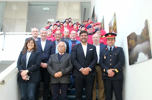 CÂMARA DE CASTELO DE PAIVA ASSINOU ACORDO DE COLABORAÇÃO COM A ASSOCIAÇÃO HUMANITÁRIA DOS BOMBEIROS VOLUNTÁRIOS